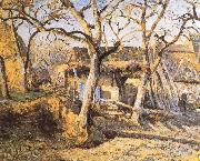 Camille Pissarro Farmhouse oil painting artist